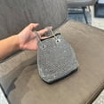 thumbnail image 4 of Nuevo bolso de cena de lujo con diamantes de imitación, bolso tipo cubo con agua con gas, bolso de hombro de mano moderno y versátil, 4 of 4