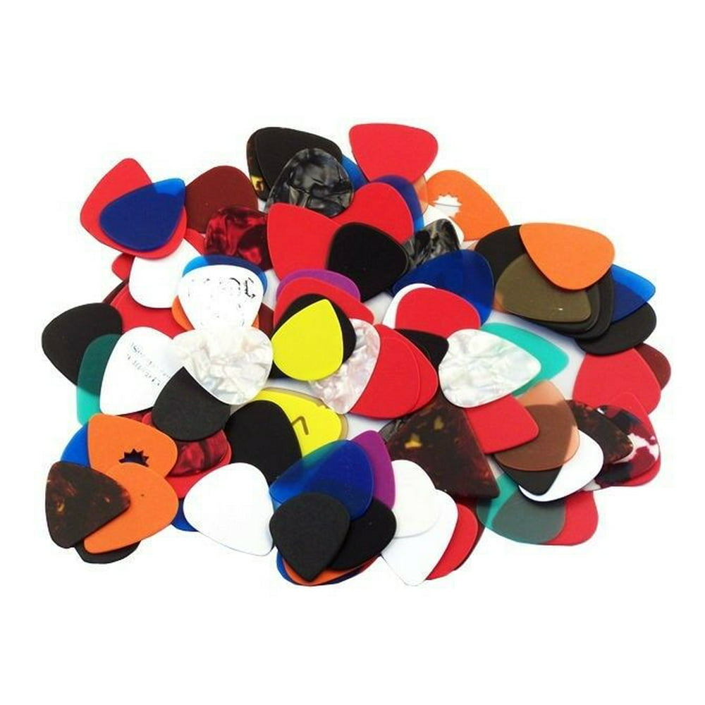 Assorted Guitar Picks 100 PICKS 351 style Free Shipping