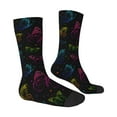 thumbnail image 2 of Goofa Butterfly Printed Men's Crew Socks, Soft Durable Breathable Moisture-Wicking with Odor Control Cotton socks, 2 of 9