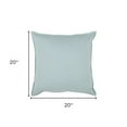 thumbnail image 4 of Blue Solid Light Textured Modern Throw Pillow, 4 of 6