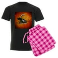thumbnail image 6 of CafePress - A Piano Is Flying Out Of A Book. Pajamas - Men's Dark Loose Fit Cotton Pajama Set, 6 of 7