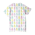 thumbnail image 5 of UngA Easter Tops for Girls Bunny Kids Graphic Tees Summer Short Sleeve Tops Funny Rabbit Toddler T Shirts Girls (Light Yellow,8-9 Years), 5 of 6