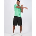 thumbnail image 5 of 5 Pack: Men’s Mesh V-Neck Moisture Wicking Active Athletic Performance Short Sleeve T-Shirt (Available In Big & Tall), 5 of 6