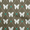 thumbnail image 1 of oneOone Polyester Spandex Dark Olive Green Fabric Check Sewing Craft Projects Fabric Prints By Yard 56 Inch Wide, 1 of 4