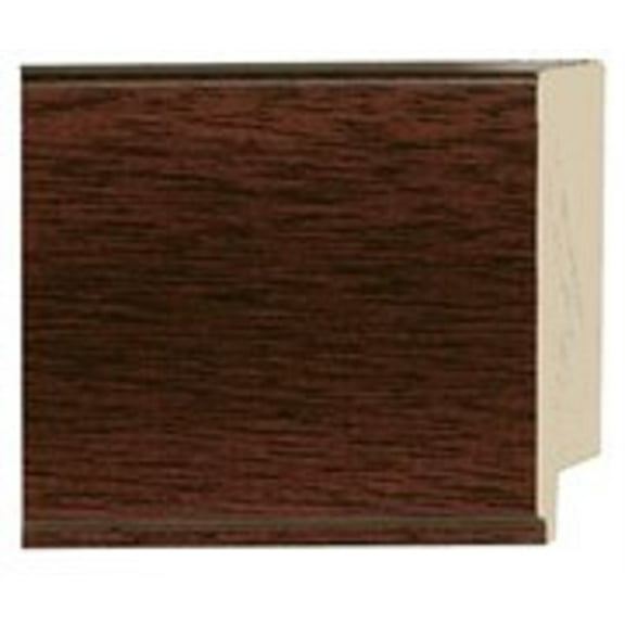 Picture Frame Moulding (Wood) 100Ft Bundle - Traditional Mahogany Finish - 1.75" Width - 9/16"