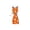 A003- Style C, variant on Halloween Cat Decor Wooden Candy Corn Pattern Cat Halloween Decor 6 Inch Rustic Fall Halloween Decor for Shelf Mantel Home Tabletop Display, 1 Pack