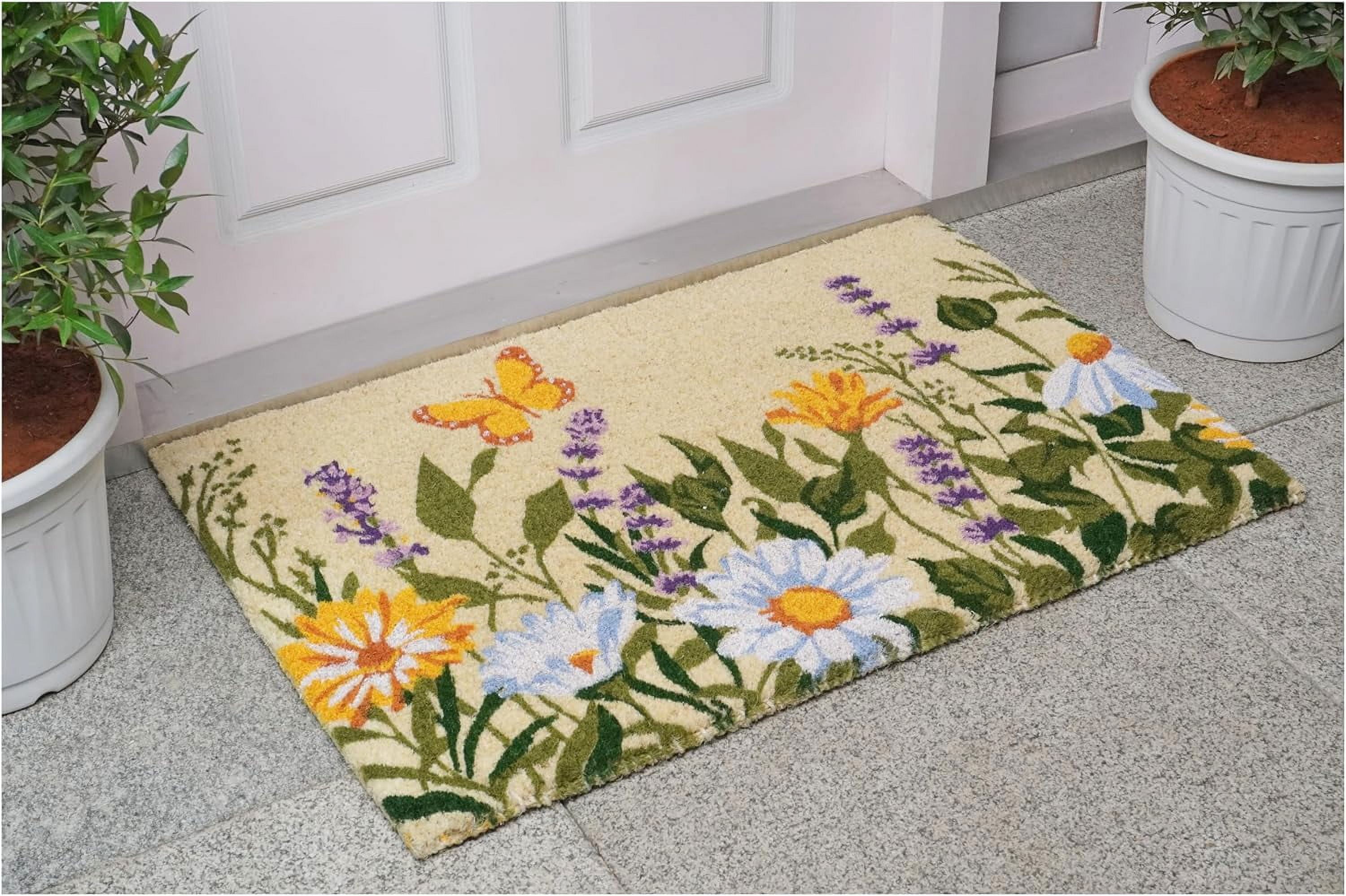 Calloway Mills 112911830 Butterfly Garden Doormat 18" x 30"
