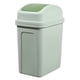 thumbnail image 1 of Bote de basura con tapa abatible de plástico, cubo de basura compacto for debajo del escritorio, bote de basura portátil con tapa abatible, 1 of 7