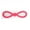 Pink, variant on Figure 8 Rubber Durable Aggresive Chew Toss Dog Toy Massaging and Gum Cleaning (Green)