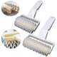 thumbnail image 1 of Rodillo de rejilla Rodillo de celosía Cortador de rollo de masa de pastelería Herramienta de pastel Rollo de masa de rejilla Herramienta de panadería de plástico para cocina Galletas Pastelería Rejilla de plástico 2 tamaños Rojo Verde Cocina, Decoración y Otros, 1 of 5