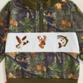 thumbnail image 4 of Gerichy Toddler Baby Boy Clothes Animal Print Long Sleeve Shirt Zip-up Sweatshirt Pullover Tops Fall Winter Outfit 6M-4T, 4 of 4