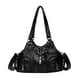thumbnail image 2 of Elegante Bolso de Hombro de Gran Capacidad para Regalos con Correa Desmontable de Cuero PU, Bolsos de Mano, Bolsos de Mano para Artículos Diversos, Co Negro Hugo Black Co Bolso, 2 of 7