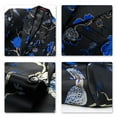 thumbnail image 4 of Cloudstyle Mens Embroidery Tux Dress Suit Jacket Formal Print Prom Blazer Dinner Sport Coat, 4 of 5