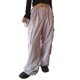 thumbnail image 1 of Pantalones Cargo De Paracaídas Y2K Pantalones holgados Cordón Mujer Pantalones cargo de paracaídas sueltos Monos (Púrpura M) Cgtredaw Para estrenar, 1 of 1