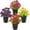 Black, variant on Artificial Potted Plants Verdsylv 4Pcs Artificial Small Potted Plants - Faux Eucalyptus & Violet in Plastic Pots, Fake Flowers for Home Living Room Table Centerpiece Decor, Faux Eucalyptus Decor