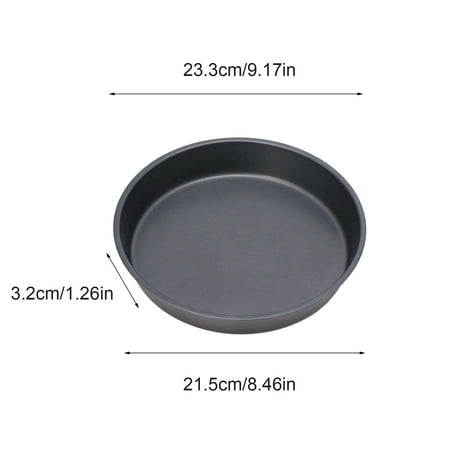

Fnochy Cyber 2023 Monday Deals 2023 Christmas Gifts Clearance Kitchen Round Shallow Pizza Pan Household Pizza Bakeware Western Food Maker