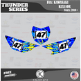 thumbnail image 4 of Kalair GFX Graphics Kit for Kawasaki KLX110 (2010-2023) Thunder Series, 4 of 5