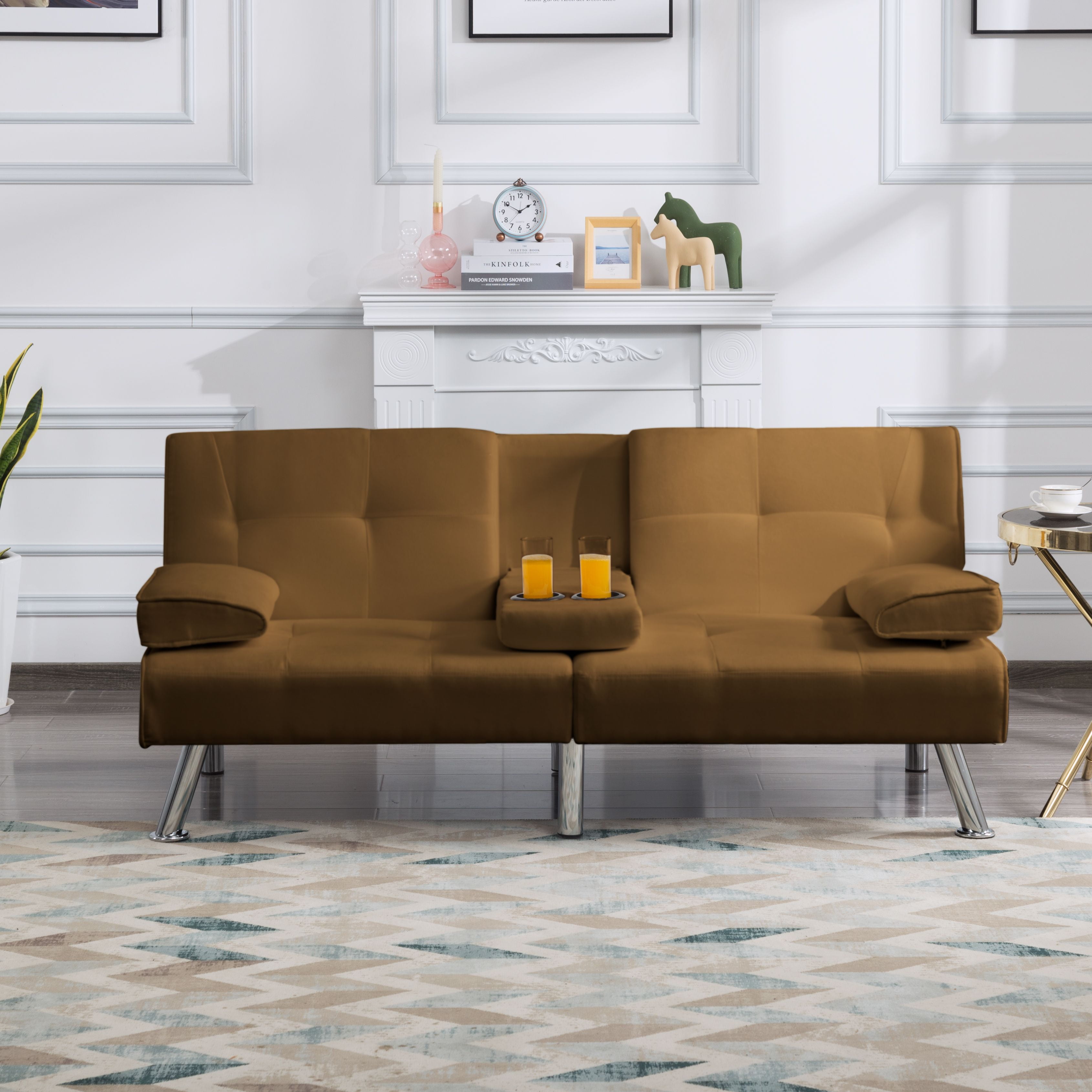 Modern Faux with and Pillows, - Walmart.com