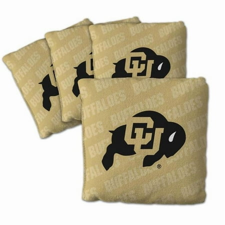 NCAA Colorado Buffaloes Cornhole Bags - 4PK - Gold