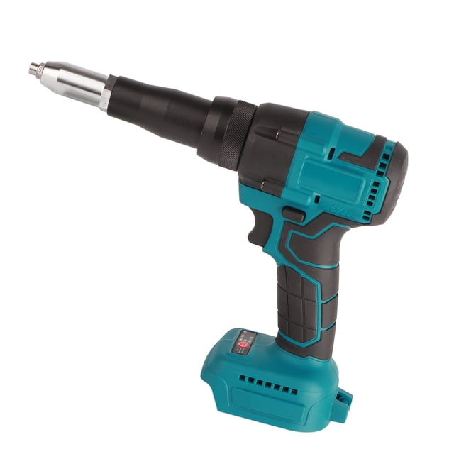 Pistola remachadora eléctrica inalámbrica sin escobillas de 18 V, herramienta manual automática para remachar tuercas con luz LED para batería BL1815 de 3,2 a 4,8 mm