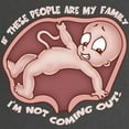thumbnail image 2 of CafePress - Familiophobia Maternity Dark T Shirt - Maternity Dark T-Shirt, 2 of 3