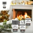 thumbnail image 2 of Luoshdecor Christmas Paper Cup,16 Pcs Black Plaid Disposable Snow Forest Cup for Winter Dinner Party Family Gatherings, 2 of 6