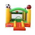 thumbnail image 2 of ALEKO BHSPORTS Inflatable Playtime 4-In-1 Bounce House with Basketball Rim, Soccer Arena, Volleyball Net, and Slide, 2 of 11