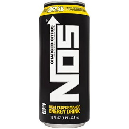 NOS Charged Citrus Energy Drink