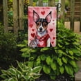 thumbnail image 2 of Rat Terrier My Valentine Garden Flag 11.25 in x 15.5 in, 2 of 5