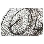 Ozark Trail 13 in Collapsible Fish Basket, Lightweight Wire Fish Keeper with Spring Loaded Trap Doors for Freshwater and Saltwater Use