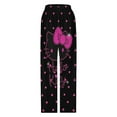 thumbnail image 4 of Hello Kitty Pajamas Pants Soft Elastic Waist PJ Bottoms Comfy Lounge Long Pants, 4 of 7