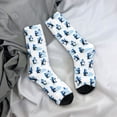 thumbnail image 5 of Vsdgher Penguin Winter Fun Crew Socks for Men & Women, Breathable Casual Athletic Ankle Socks, 5 of 6