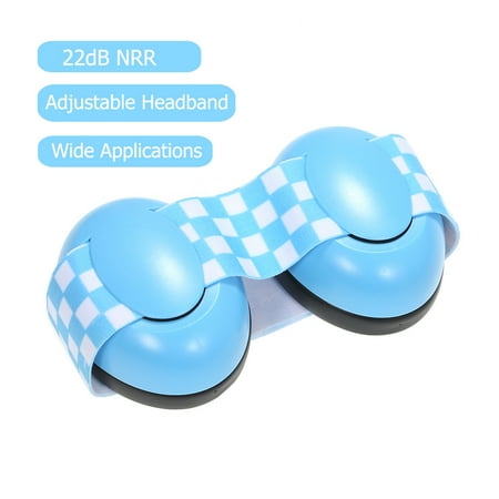 

Elastic Band Baby Soundproof Earmuffs 22dB Noise Reduction Level Hearing Protection Headset Sound Insulation -Noise Sleeping Industry Ear Muffs Hearing Protector