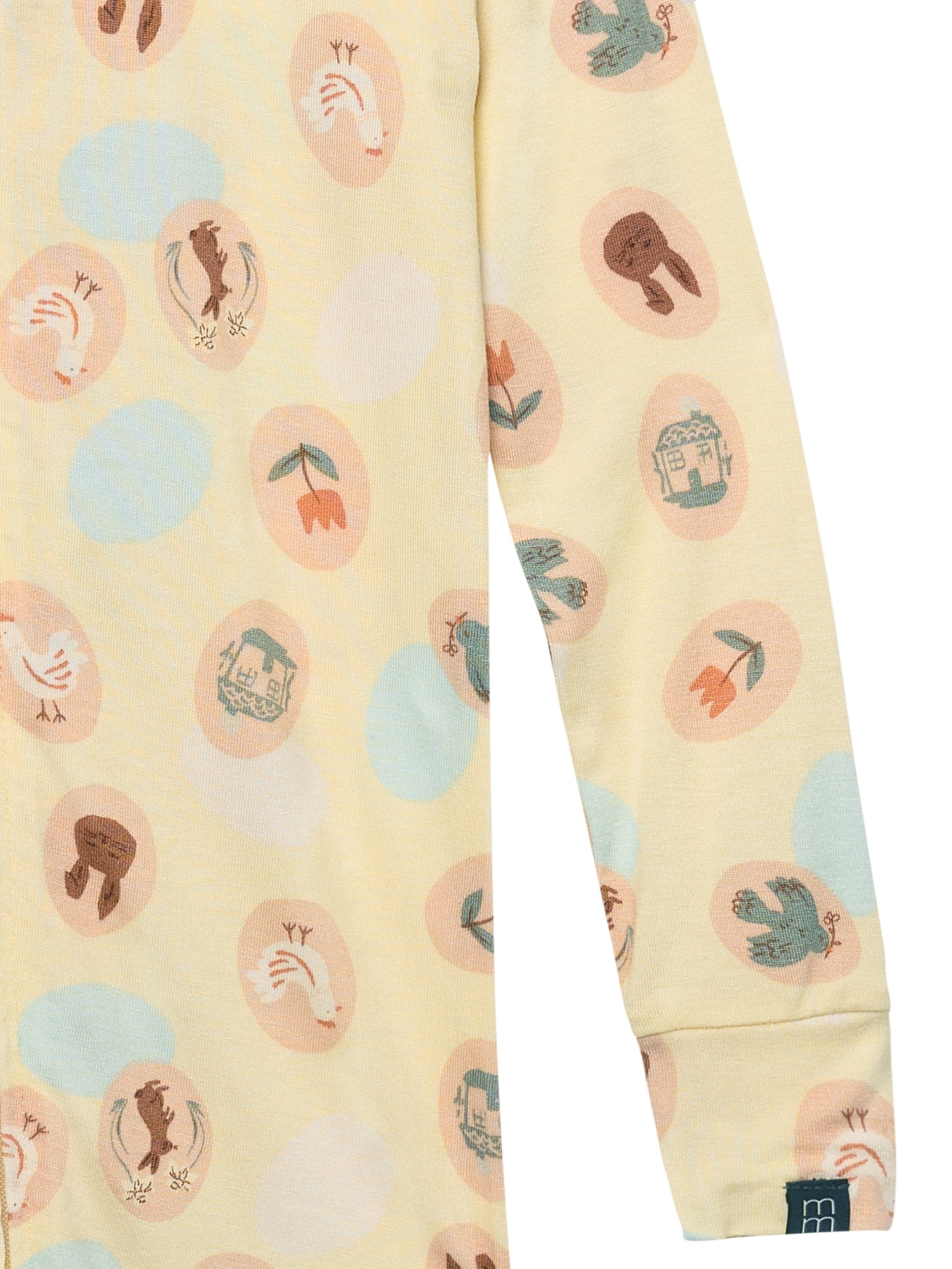 Modern Moments by Gerber Toddler Neutral Super Soft Easter One-Piece Pajama, Sizes 12M-5T