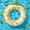 Yellow, variant on Watermelon Swim Ring 29.5", Inflatable Fruit Pool Floatie with Handles, Anti-Roll Thickened PVC Swimming Aid for Pool Beach,Party Decorations