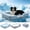 Light Blue/Light Grey, variant on Bed Medium Sized with 2 Pack Removable Washable Covers - Soft Plush & Cooling Surface, Bed 30 Inch Bed with Egg-Crate and Non-Skid Bottom