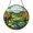 Acrylic 3.5 Inch, variant on Country Sheep Field Scene Stained Glass Style Window Decor, Rustic Hanging Art Panel_1