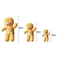 thumbnail image 6 of Leaveforme Christmas Plush Toy Cute Cartoon Gingerbread Man Plushie Doll Soft Hugging Pillow Cushion Fluffy Stuffed Toy Gift for Girls Boys 11.81 Inch, 6 of 8
