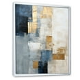 thumbnail image 2 of Designart "Gilded Winter Serenity" Winter Landscape Floater Framed Canvas Prints, 2 of 5
