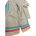 thumbnail image 3 of Men’s Polo Shirt 2-Piece Short Set & Soft Fleece Summer Shorts Matching Outfit, 3 of 4