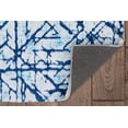 thumbnail image 4 of Linon Motif Printed Faux Rabbit Blue 8' X 10' Rectangle Area Rug RUGPR0381, 4 of 6