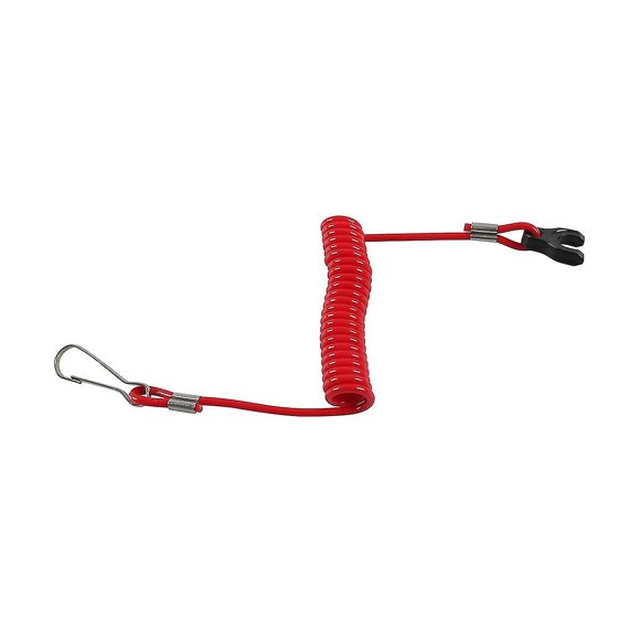 823054 823054q Kill Switch Safety Lanyard Cord For Tohatsu And Outb...