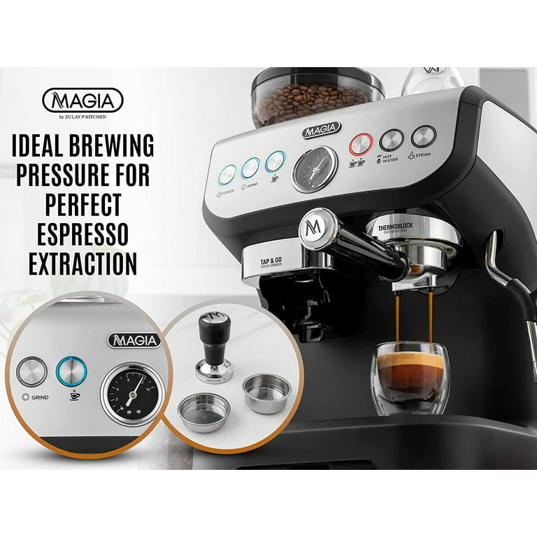  Zulay Magia - Máquina de café espresso súper