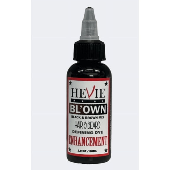 Hevie Enhancement Semi-Permanent Beard & Hair Dye (2 OZ) BLOWN