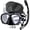 Black, variant on +2.0 to +5.0 Hyperopia Diving Mask with Snorkel – Prescription Dive Mask for Farsighted Men & Women – Anti-Fog, Tempered Glass, Comfort Fit (Black)