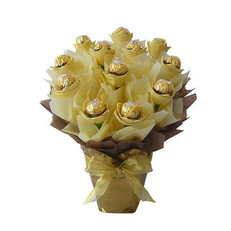 - Fall Ferrero Rocher Chocolate Candy Bouquet