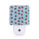 thumbnail image 1 of Balery Strawberries Luz Nocturna LED con Sensor Automático, Enchufe con Sensor Crepuscular, Luz Suave de 0.5W para Dormitorio, Pasillo, Baño-US, 1 of 7