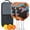 White-3, variant on Pickleball Paddles Set Of 2, Fiberglass Surface, Astonished Dog Print, 4 Balls & Bag