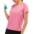 thumbnail image 5 of YouLoveIt Women's Workout Top Athletic Shirts Sport Activewear Tee Quick Dry Slim Fit Sports Yoga T-Shirts Performance T-Shirt Crewneck Tees T Shirts, 5 of 7