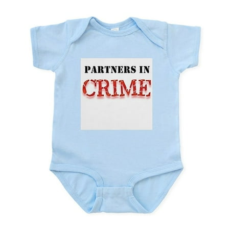 

CafePress - Partners In Crime Infant Creeper - Baby Light Bodysuit Size Newborn - 24 Months